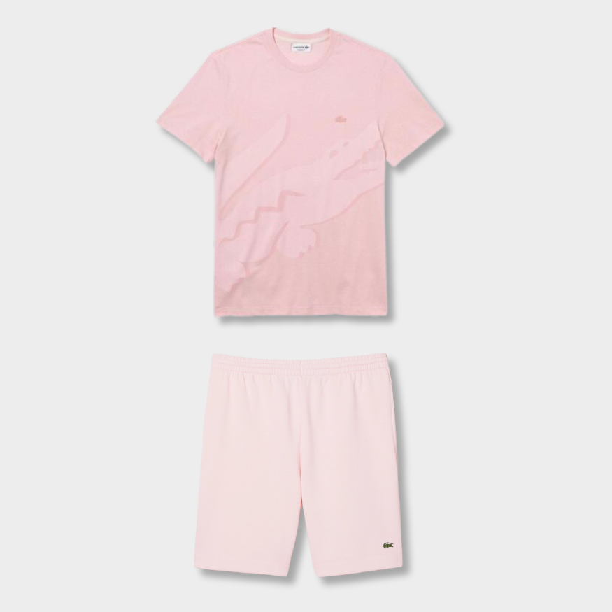 Ensemble short/t-shirt Rose