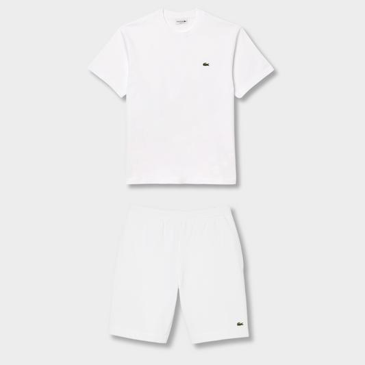 Ensemble short/t-shirt Blanc