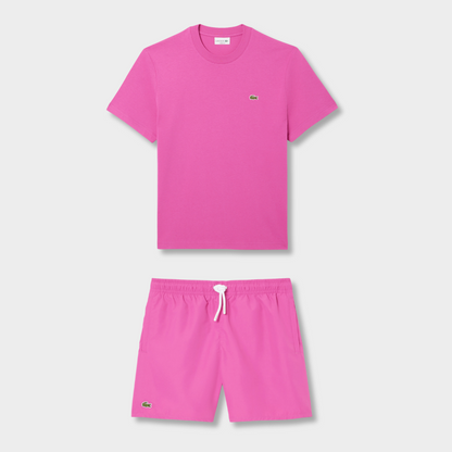 Ensemble short/t-shirt Rose vif