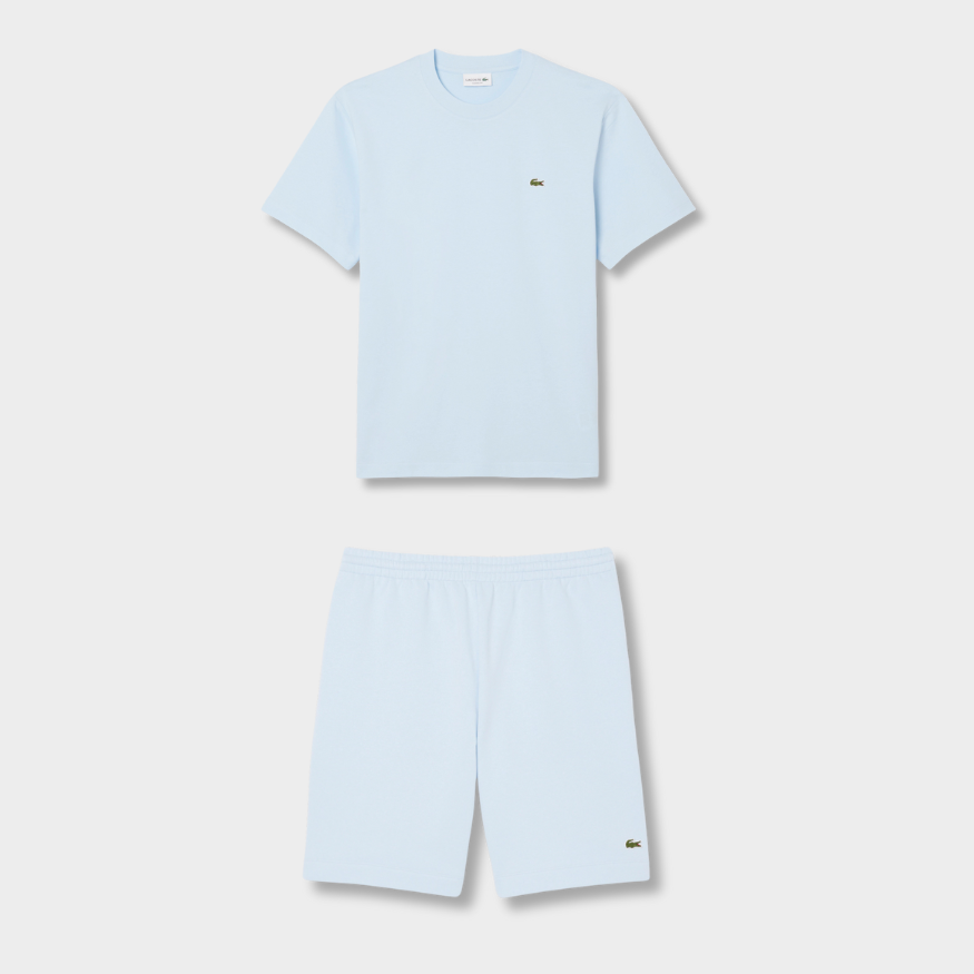 Ensemble short/t-shirt Bleu pâle