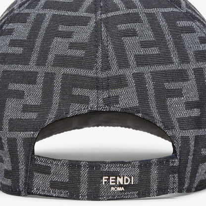Casquette de baseball en jacquard FF Bleu