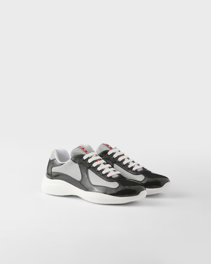 Sneakers Prada America’s Cup Noir Et Blanc